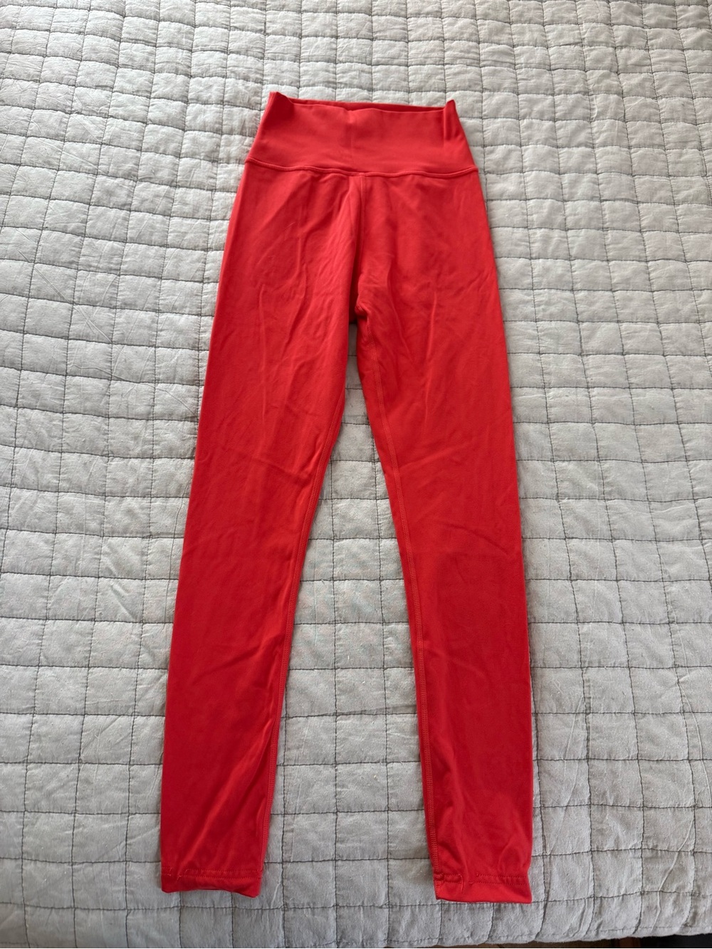 Red Daily Drills Leggings